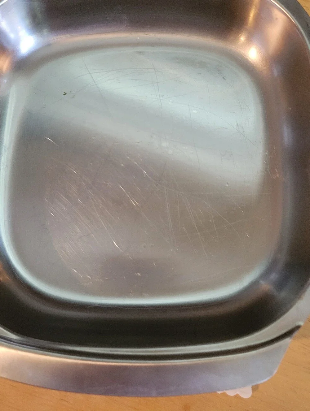 Set of 2 Unbranded Stainless Steel 7